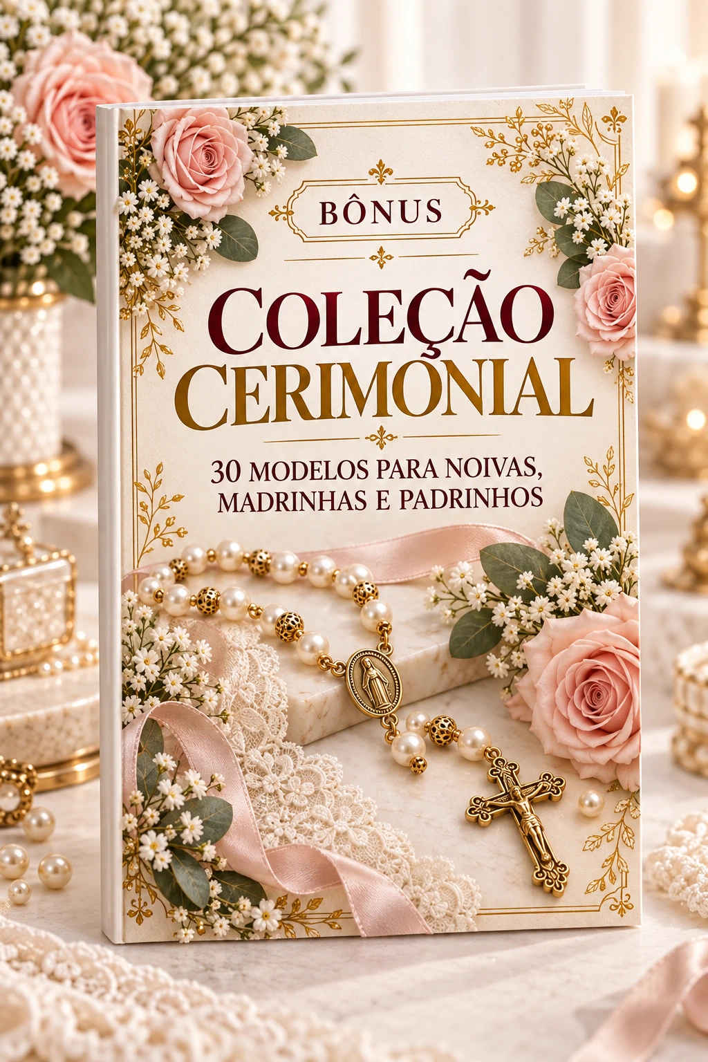 Mockup da Coleção Cerimonial com 30 modelos para noivas, madrinhas e padrinhos
