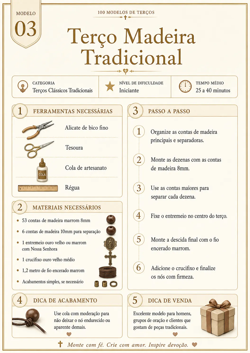 Página 1 do modelo 03, categoria 1