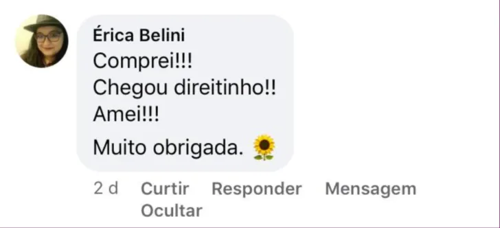 Comentário sobre material digital